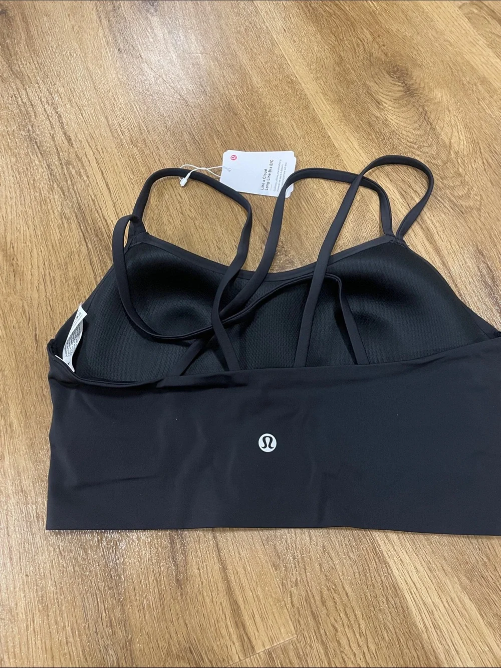 lululemon athletica black strappy